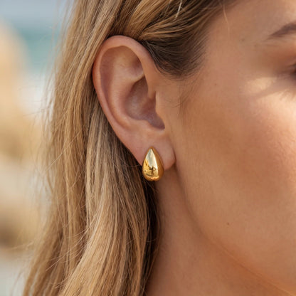 Velvette Gold Earrings