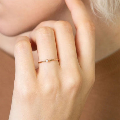 Dainty Birthstone Ring (Bundle)