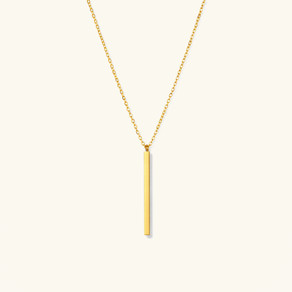 Allison Gold Bar Necklace