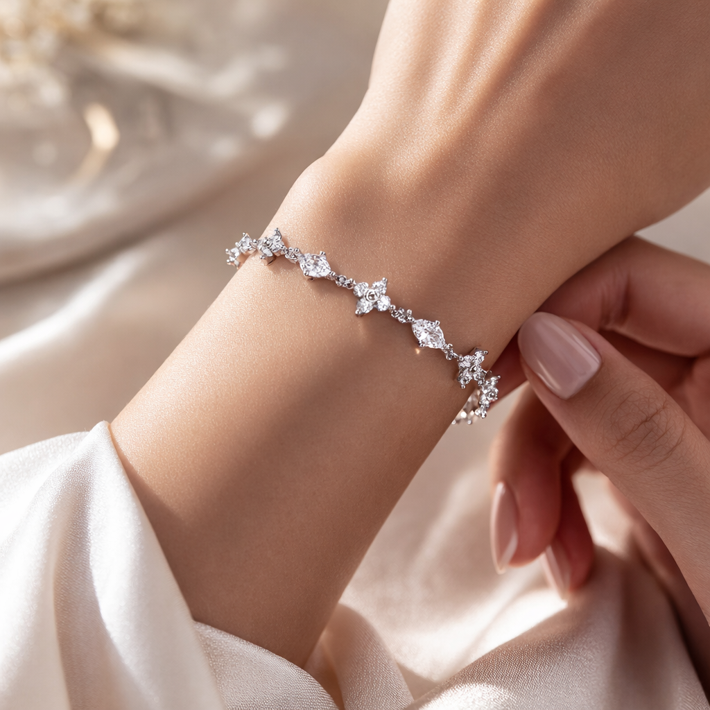 Sakura Flower Bracelet