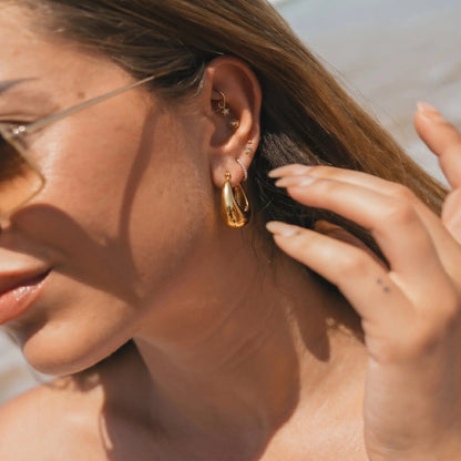 Evie Hoop Earrings