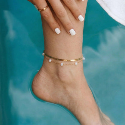 Pearla Freshwater Pearl Anklet
