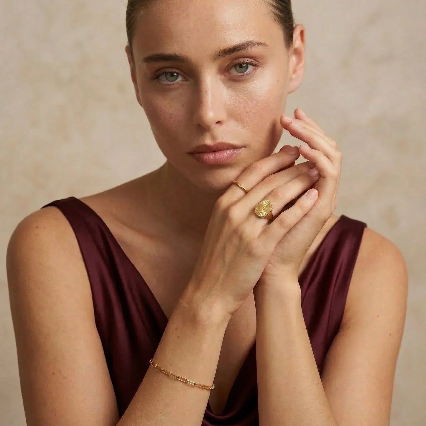 Aglaia Gold Ring