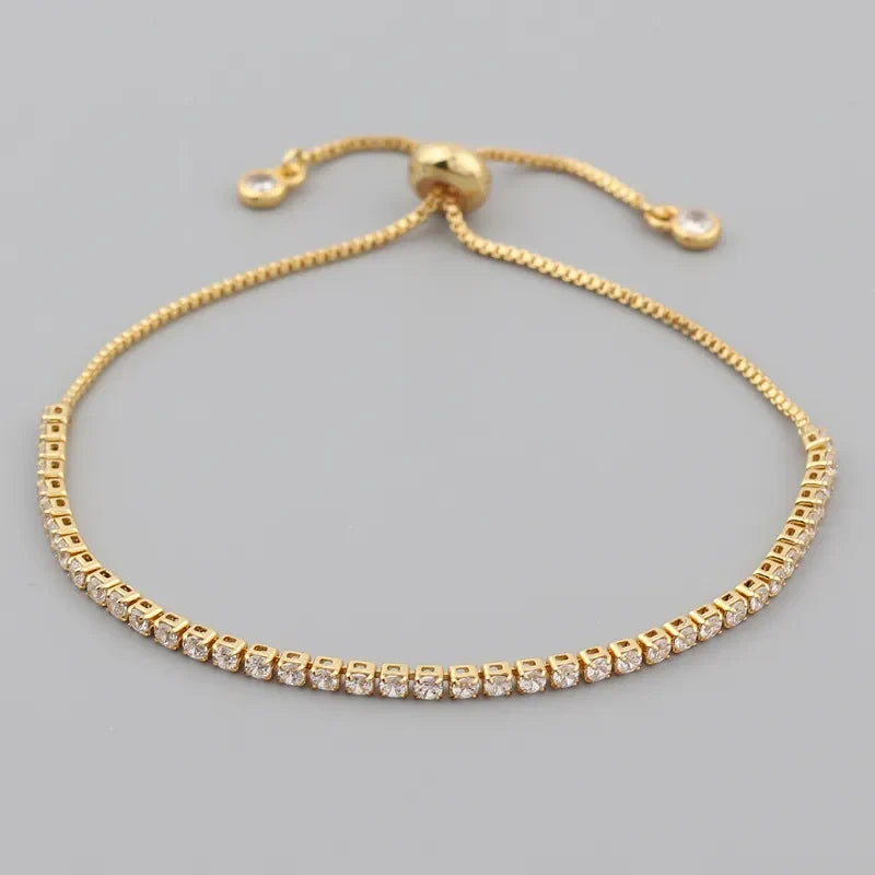 Melly Adjustable Tennis Bracelet (Bundle)