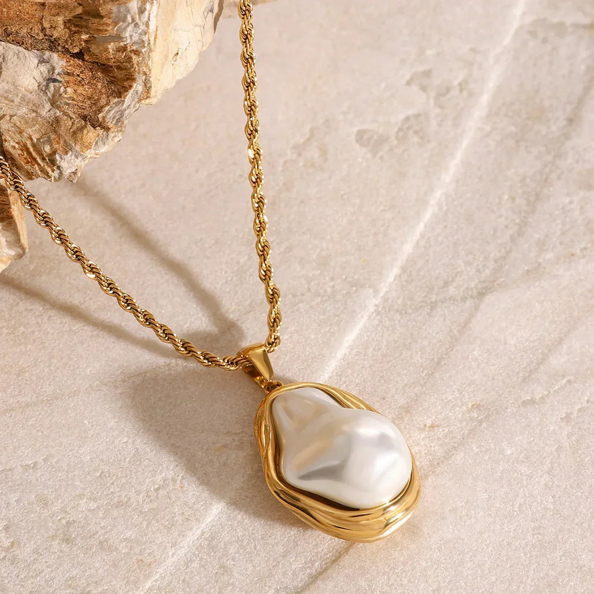 Carly Mother Of Pearl Pendant