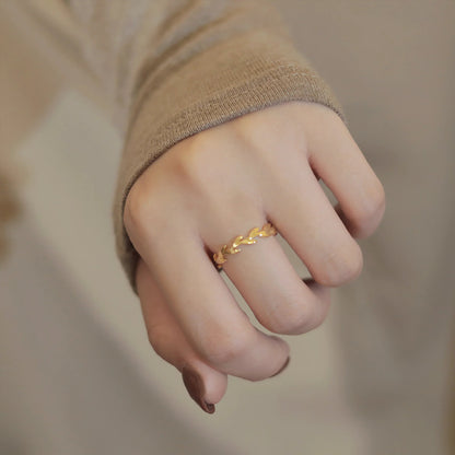 Rhea Golden Vine Ring