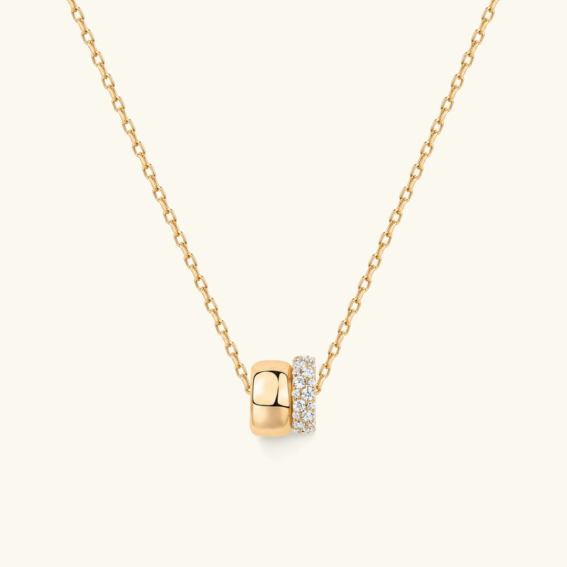 Odette Duo Ring Necklace