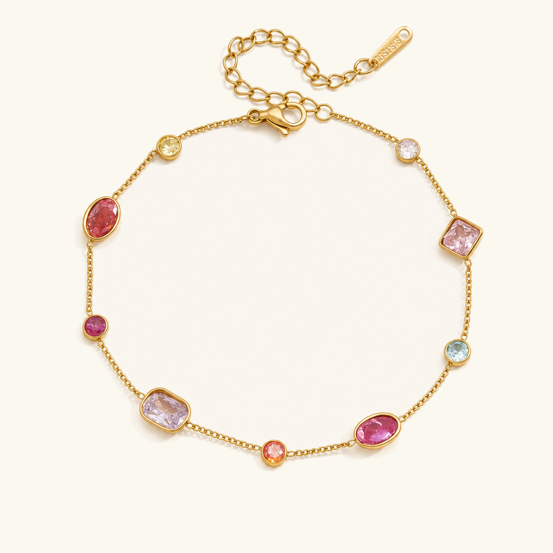 Verena Rosé Gemstone Bracelet